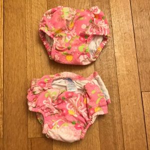Set of 2 I play swim diapers